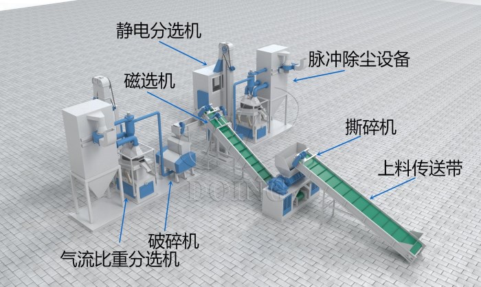 3D illustration of copper rice machine