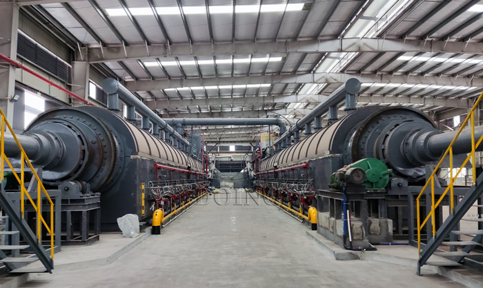 Tire refining equipment 