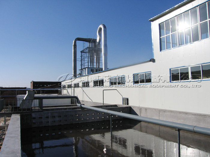 starch processing plant