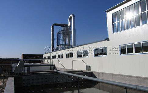 100TPD sweet potato starch processing plant project in Chongqing, China