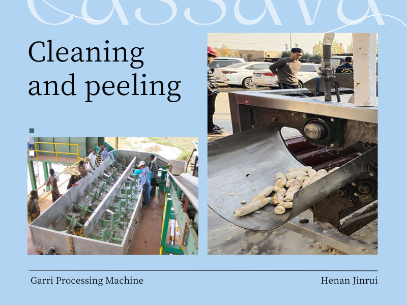gari cleaning step