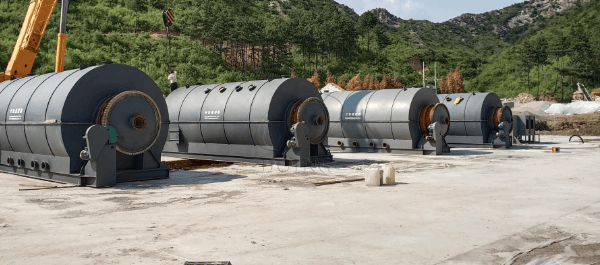 Tire refining equipment