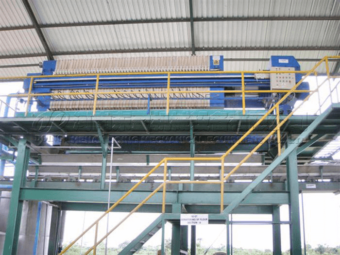 Cassava flour processing machine