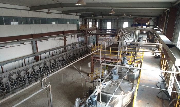 Sweet potato starch production line