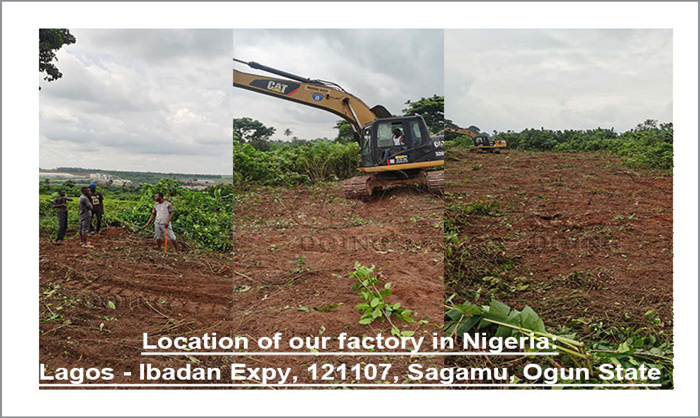 our factory in Nigeria