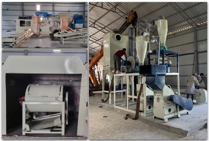 Cable wire granulator and PCB recycling machine project in 2023