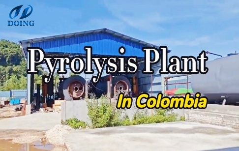 4 sets of 15TPD oil sludge recovery pyrolysis plants project in Colombia