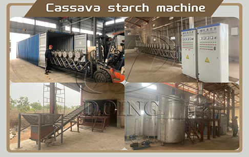 Cassava starch project processing facility installed in Oyo state,Nigeria