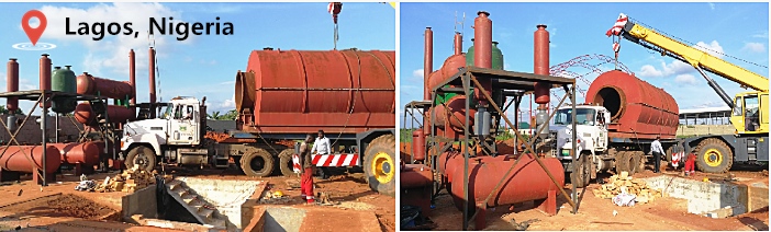 tyre plastic pyrolysis plant in Nigeria