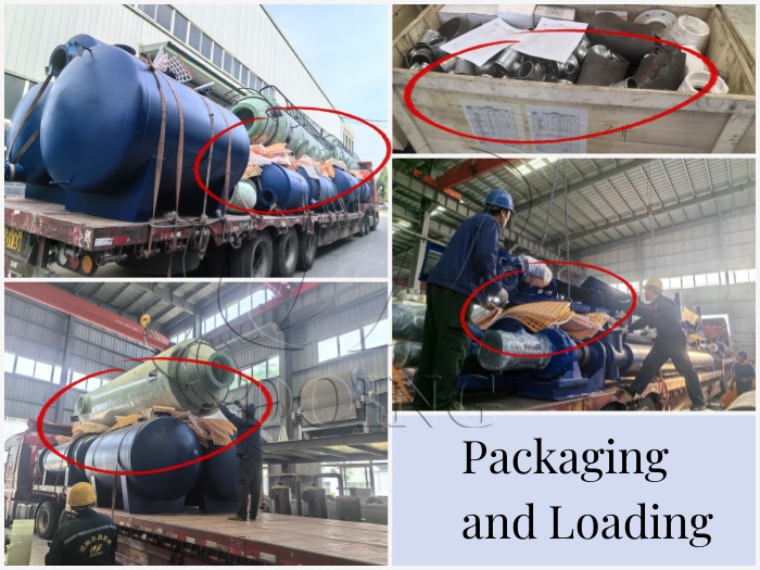 Packing details for DOING to delivery machines