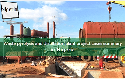 DOING GROUP Environmental waste pyrolysis distillation machine projects installed in Nigeria