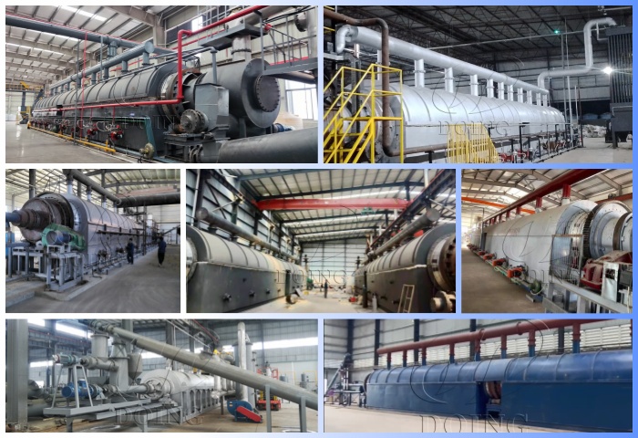 fully automatic pyrolysis plant projects