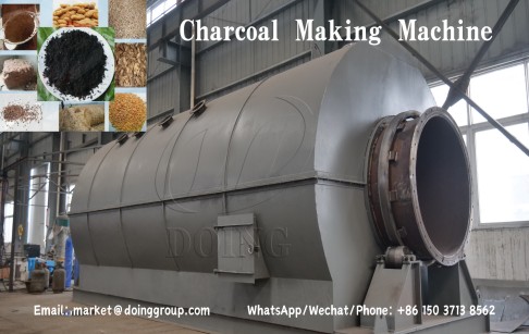 Dood news - Vietnamese customers ordered a charcoal making machine from Henan DOING