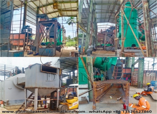 5TPH palm oil milling machines project in Liberia