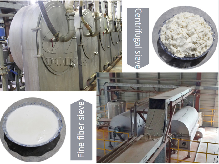 tapioca starch processing plant