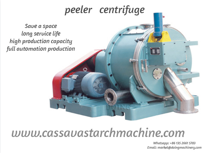 cassava starch production machine