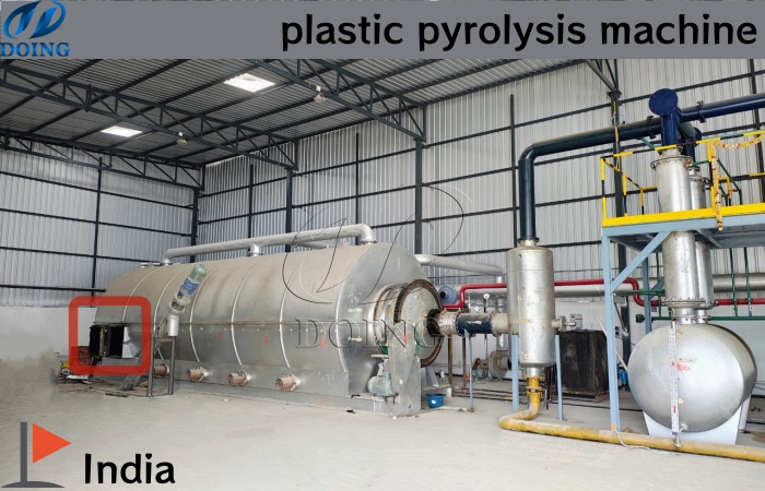 15TPD plastic pyrolysis plant in india