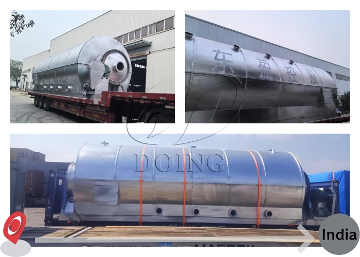 plastic pyrolysis equipment in India