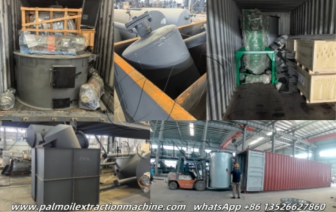 The edible oil refining equipment has been successfully shipped to Nigeria