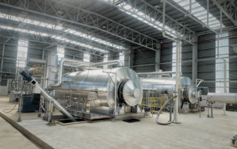 DOING Two Sets of 10 Ton Semi-continuous Oil Sludge Pyrolysis Plant Installed in Malaysia
