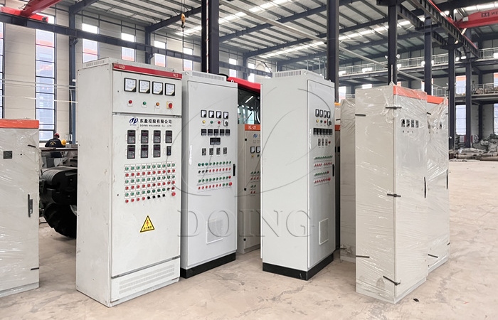 Continuous carbonization equipment for CDM projects