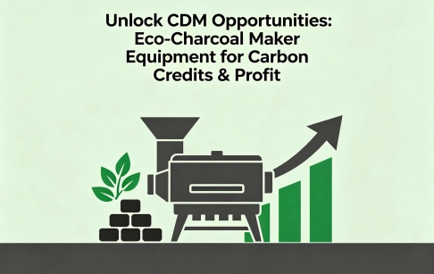 Unlock CDM Opportunities: Eco-Charcoal Maker Equipment for Carbon Credits & Profit