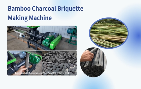 Bamboo Charcoal Briquette Making Machine