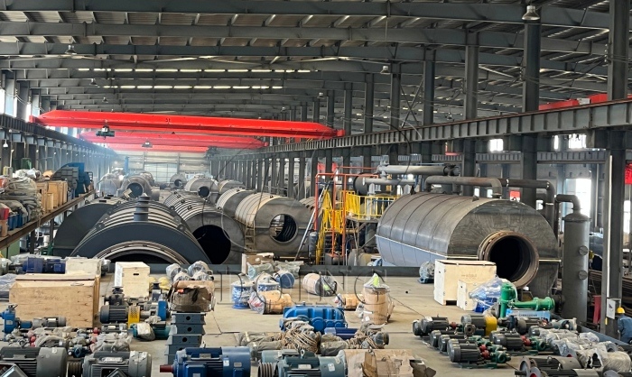 DOING machine manufacturing factory DOING tyre to diesel pyrolysis and oil refining machine