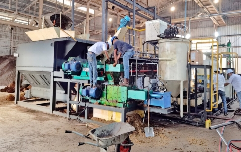 1tph modular palm oil processing units project in Indonesia