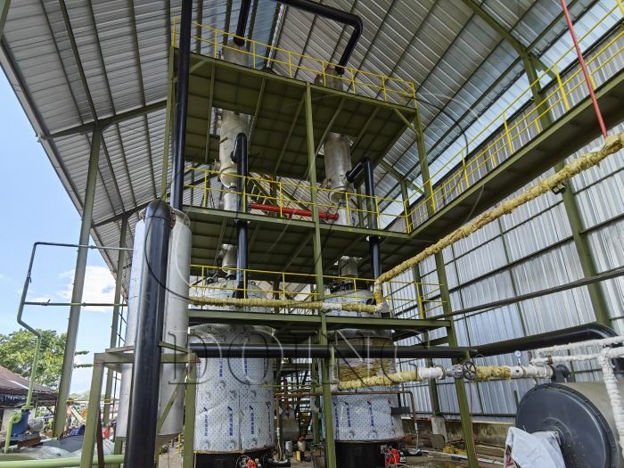 Waste oil refining in Indonesia