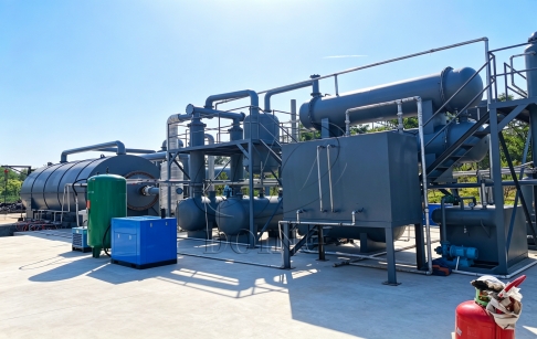 DOING Company Cooperated with Ethiopian Client on a Complete Waste Tire Pyrolysis Solution