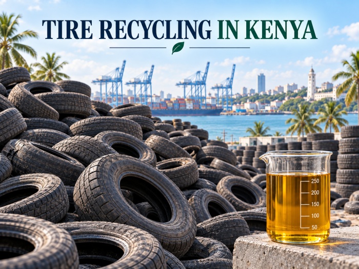 waste tyre recycling in Kenya