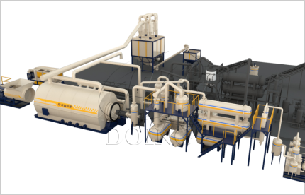 Batch Pyrolysis Plant