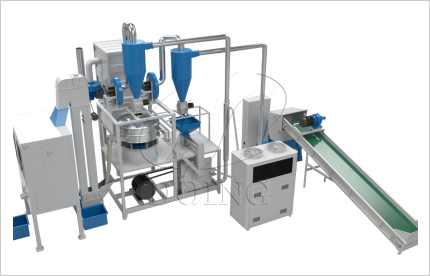 Aluminum Plastic Separation Recycling Machine