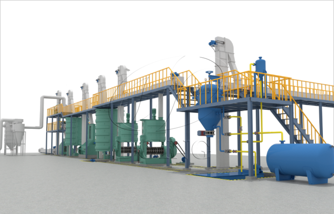 Cooking Oil Processing Machine